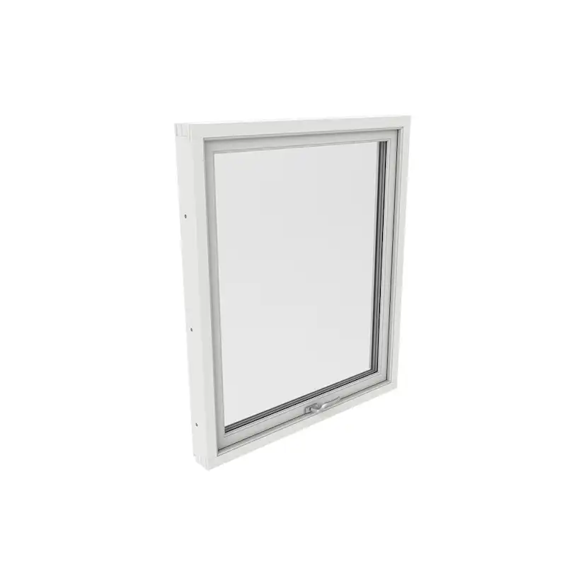 Vridfönster Outline 3-Glas Trä