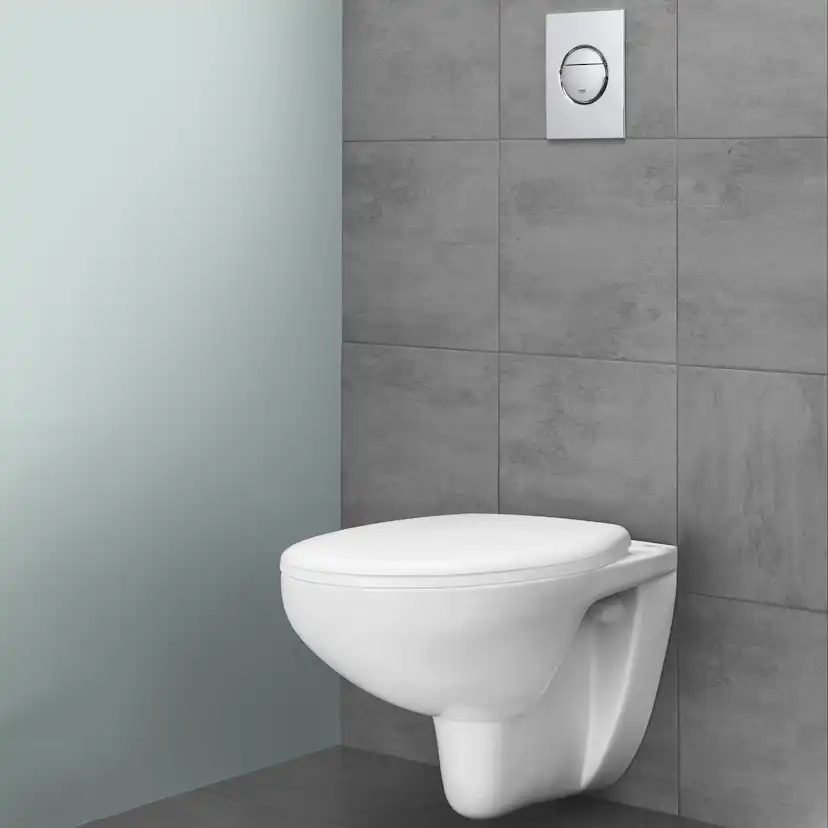 Vägghängd Toalettstol Grohe Bau Ceramic 39427 Komplett