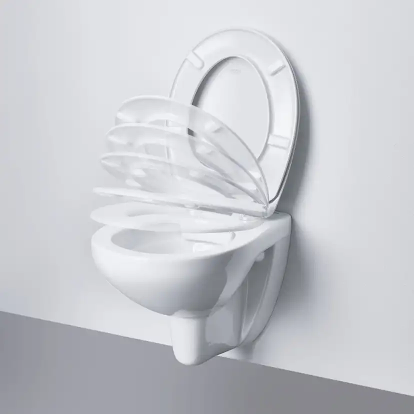Vägghängd Toalettstol Grohe Bau Ceramic 39427 Komplett