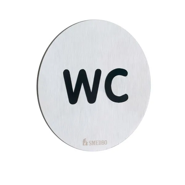 WC-Skylt Smedbo Xtra FS958