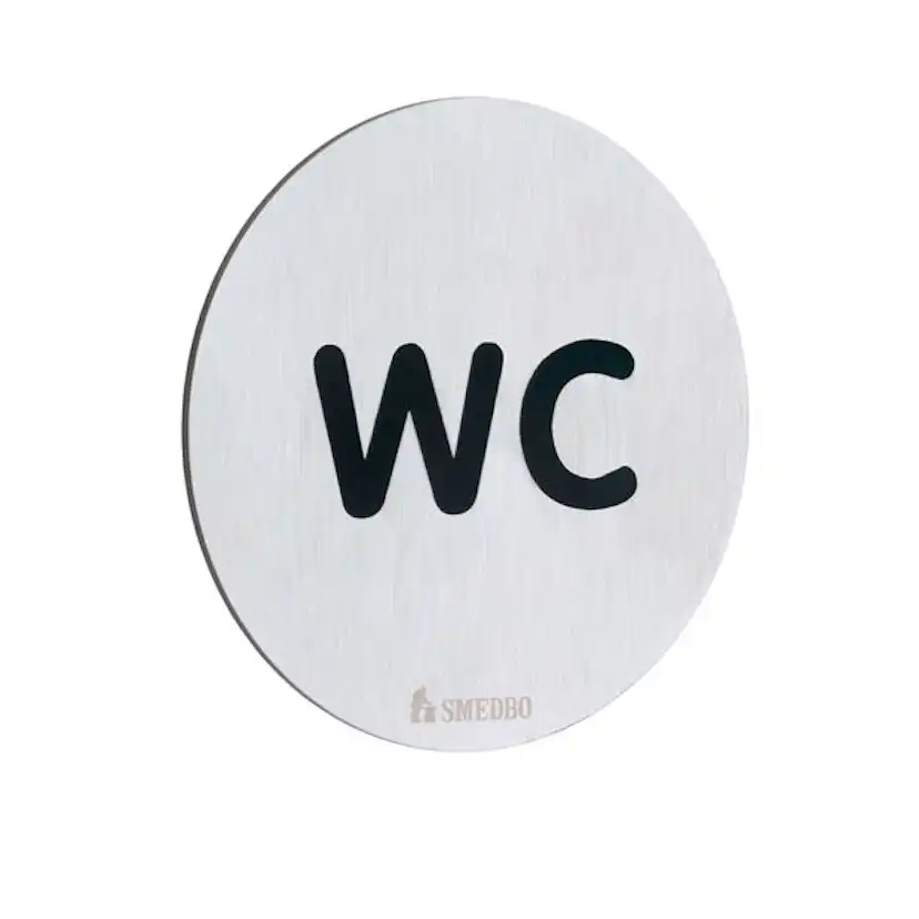 WC-Skylt Smedbo Xtra FS958