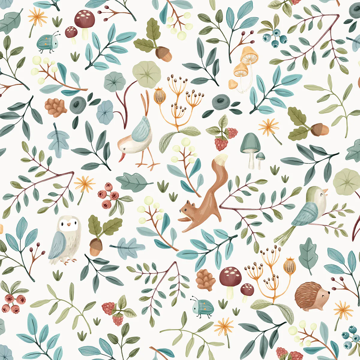 Tapet Little Dutch Forest Wonders