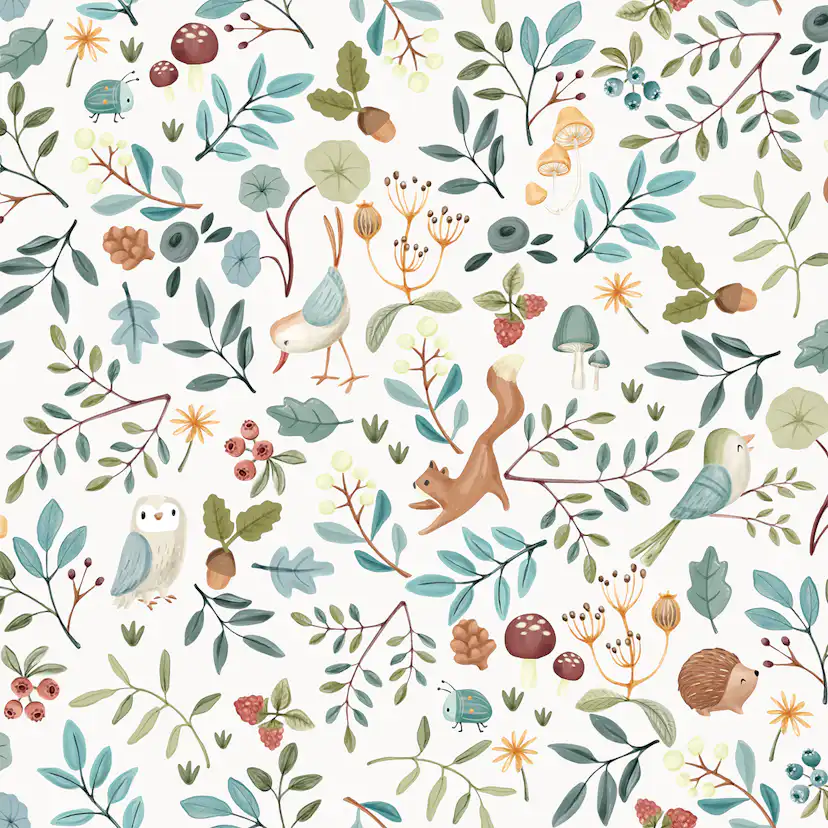 Tapet Little Dutch Forest Wonders