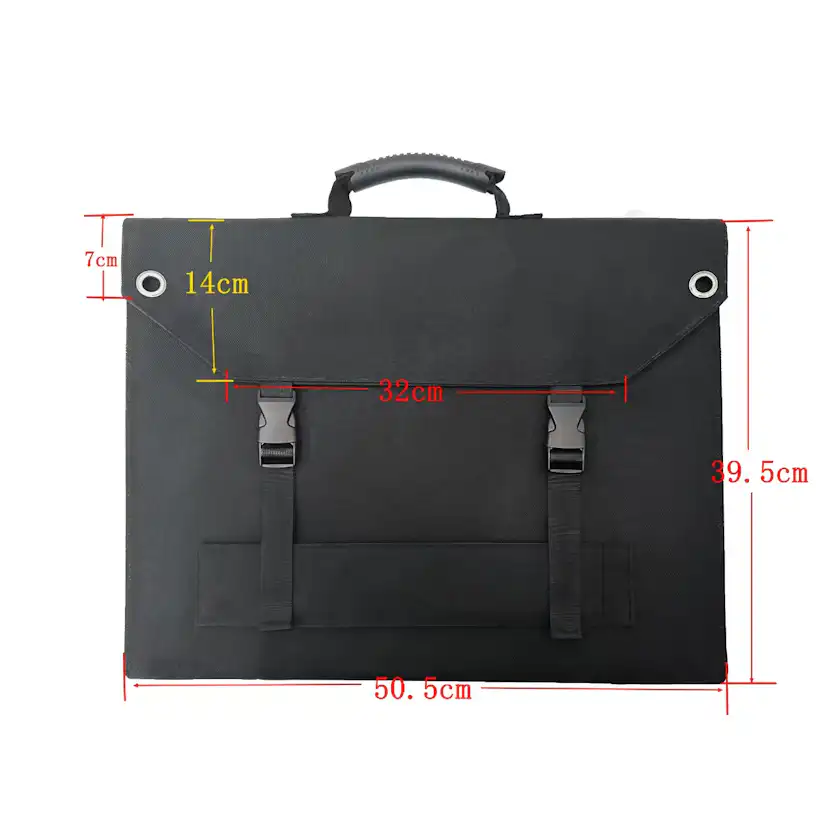 Solceller LTC 120 Watt Vikbar i Väska med Handtag