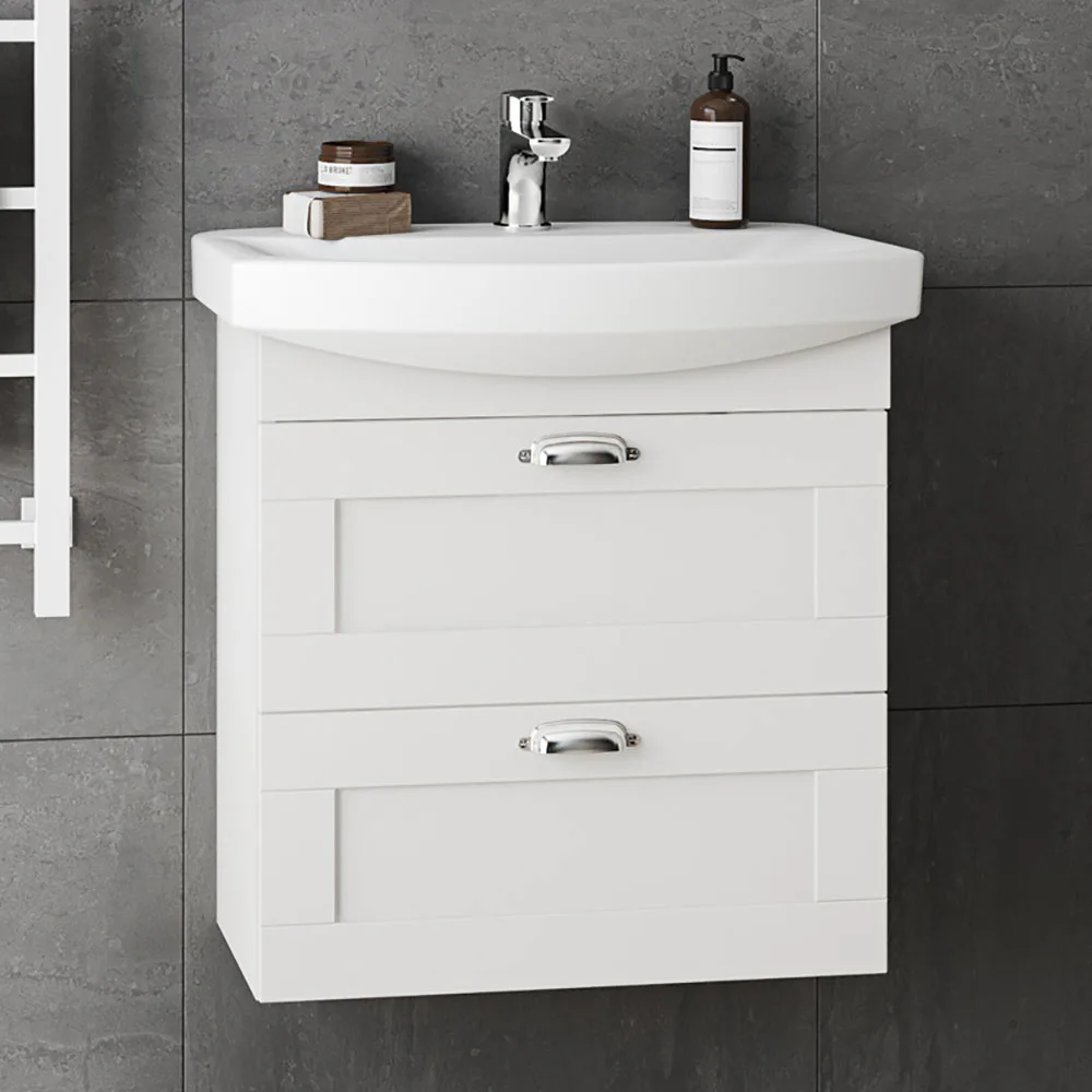 Tvättställsskåp Westerbergs Lycka 600 Vit