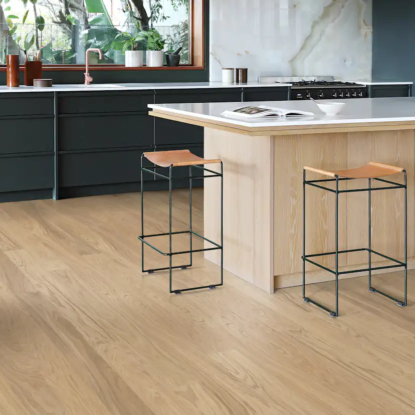 Trägolv Kährs Life Whole Grain Wide Vit Ek, Mattlackat 1-Stav Fanérgolv