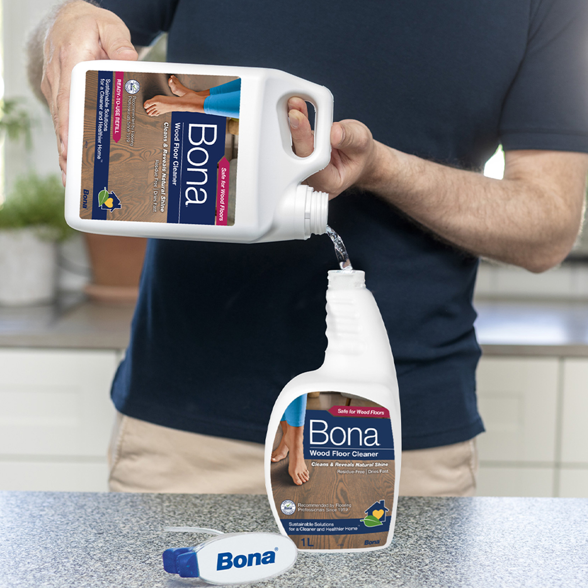 Cleaner Bona för Trägolv 1 liter