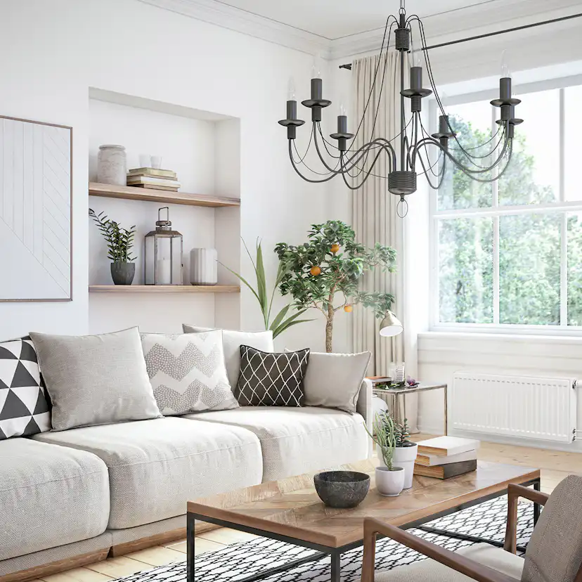 Vattenburet Element Watt Heating Integrerat