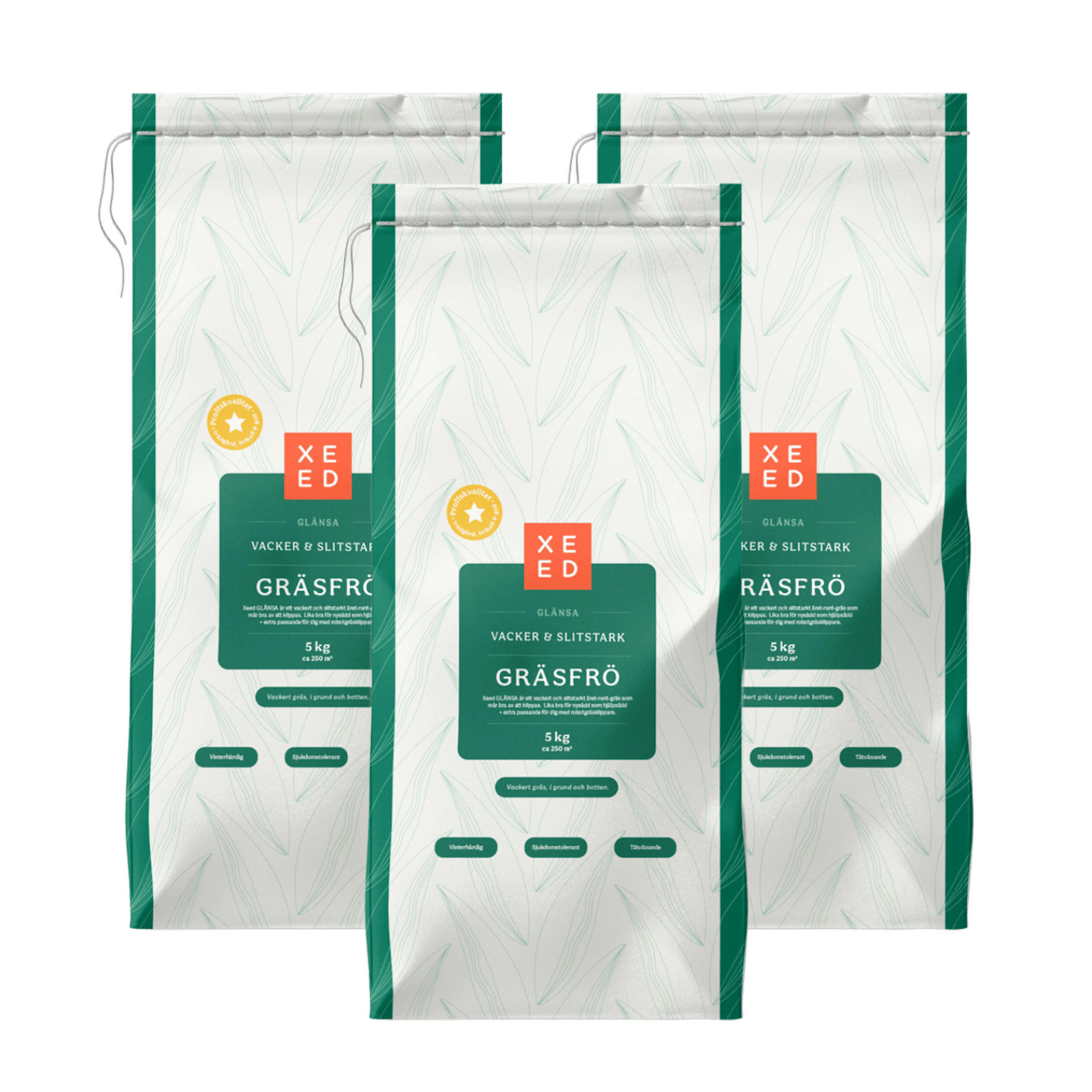 Gräsfrö Xeed Glänsa Paketerbjudande 15 kg