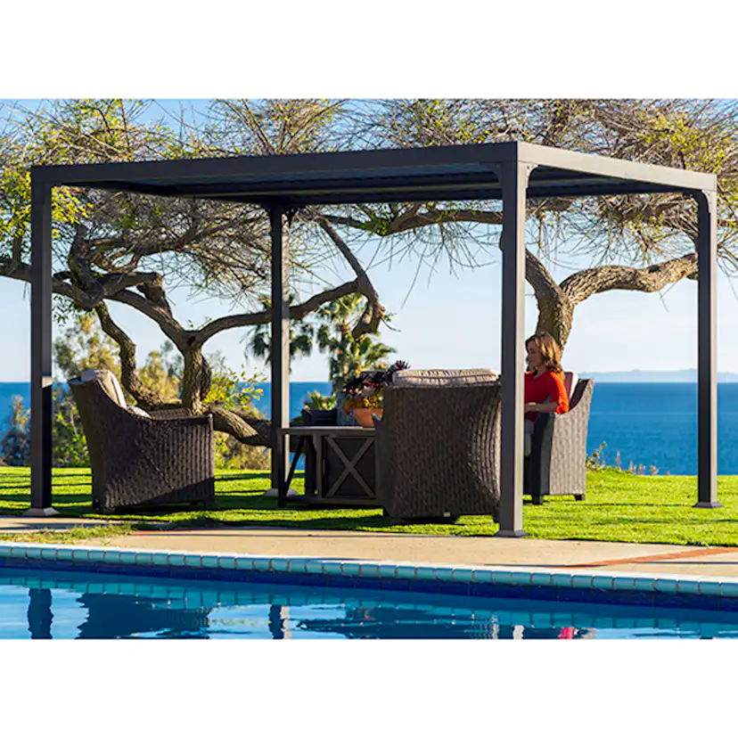 Pergola gop Novara Grå 10,8 kvm