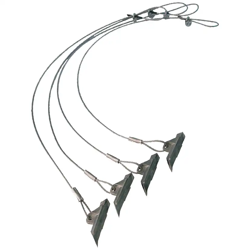 Markförankrare Gop Easy Aluminium 4-Pack