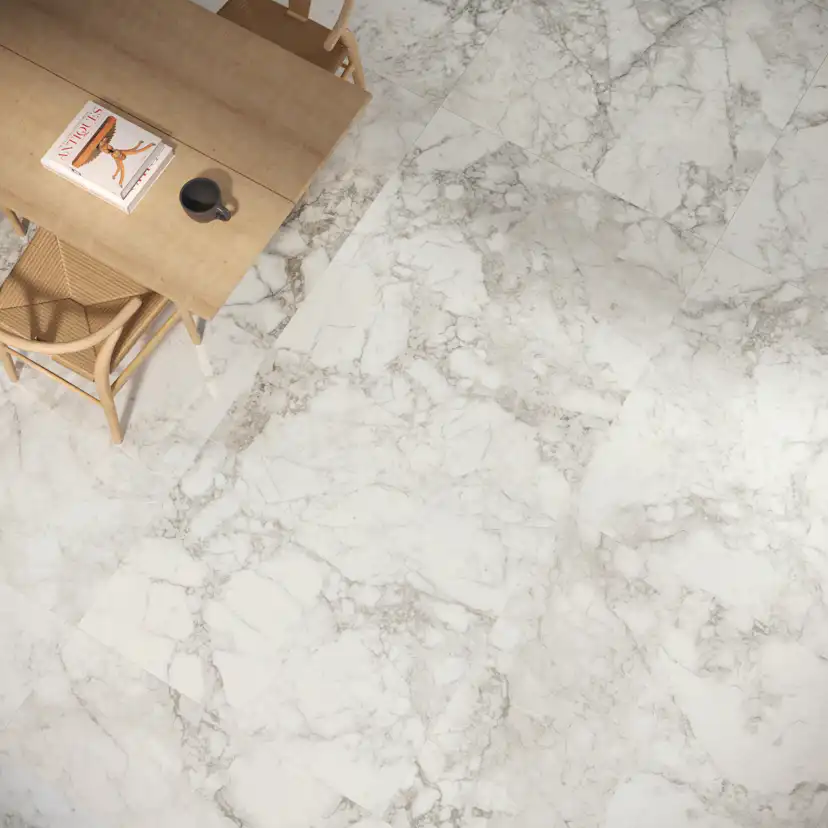 Klinker Lhådös Arabescato Marmor 60x60 cm