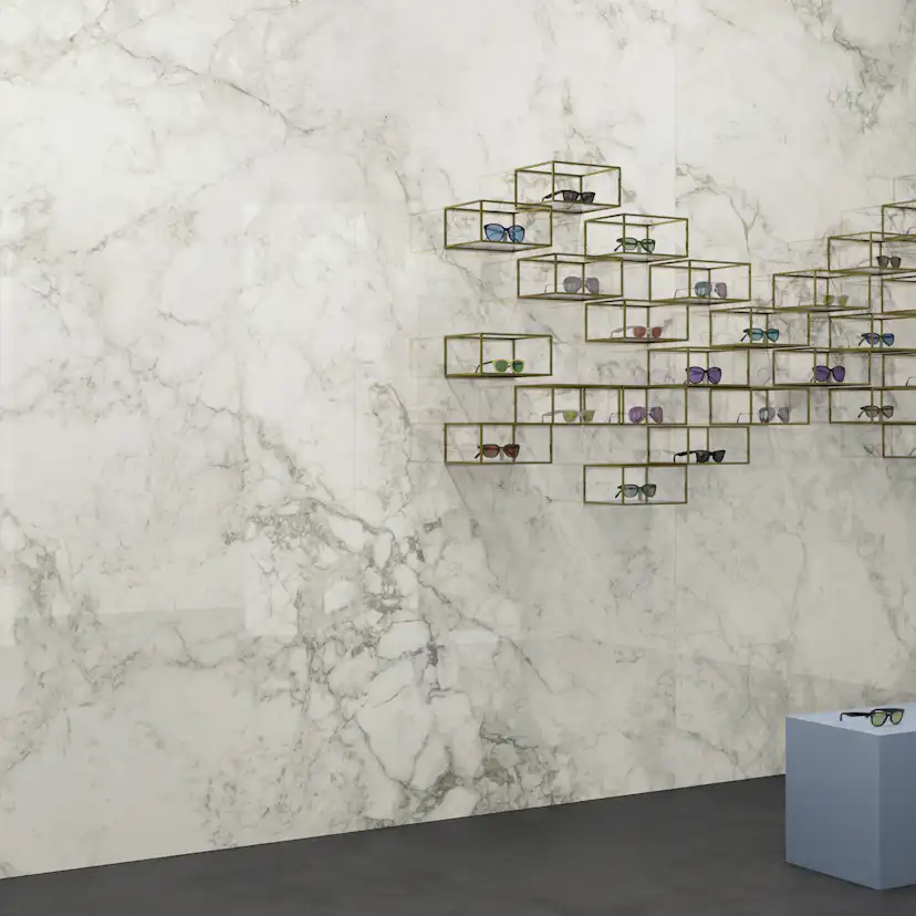 Klinker Lhådös Arabescato Marmor 60x60 cm