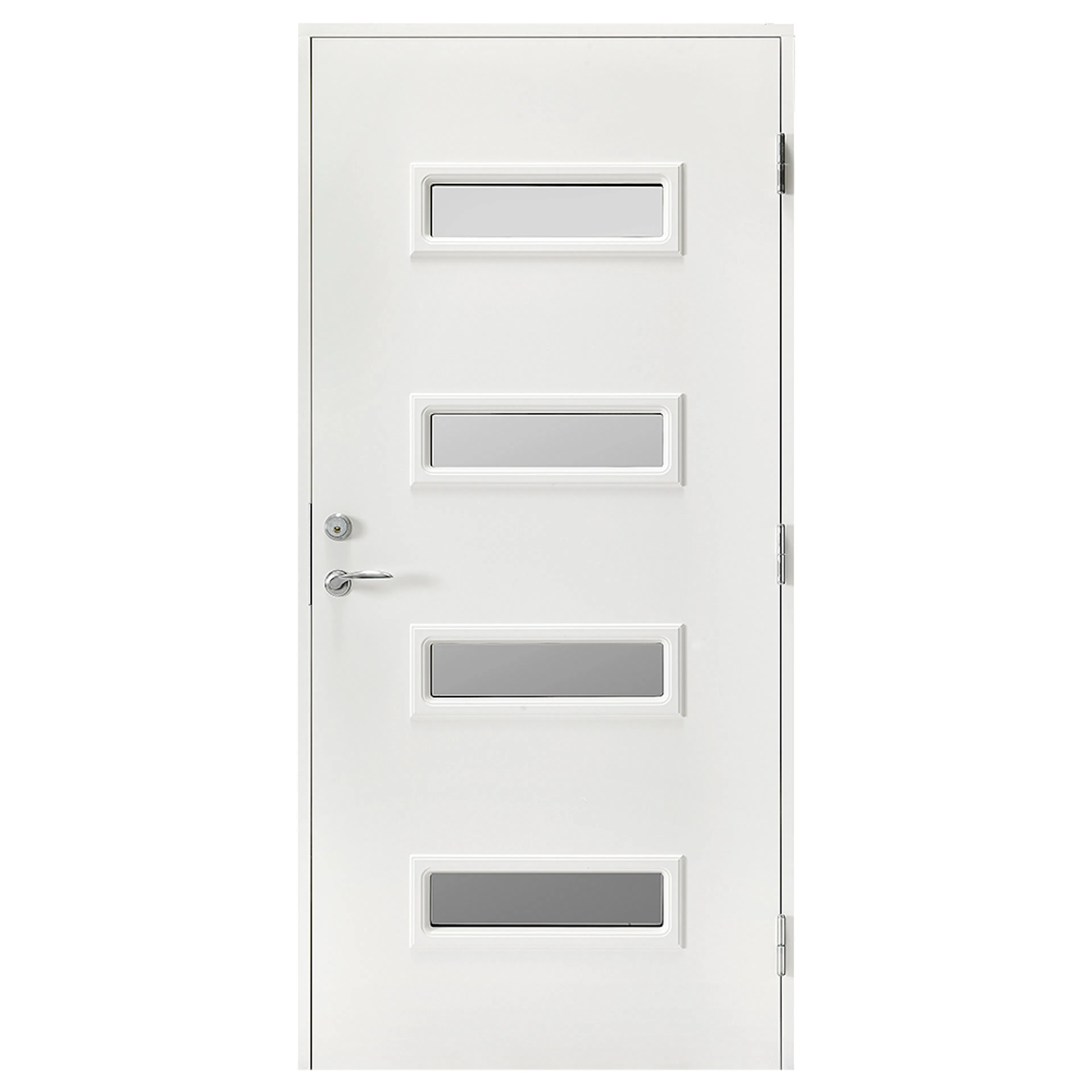 Ytterdörr Br. Johansson SY127 Sotat Glas