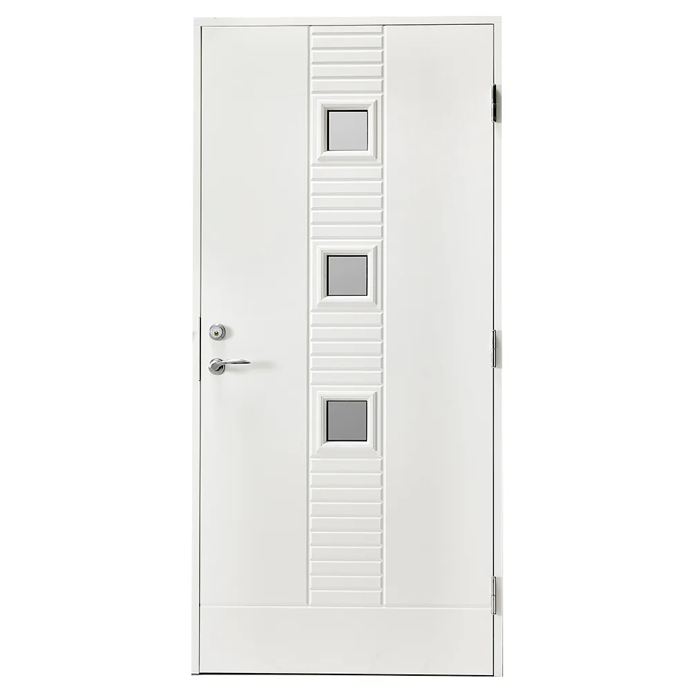 Ytterdörr Br. Johansson SY128 Sotat Glas