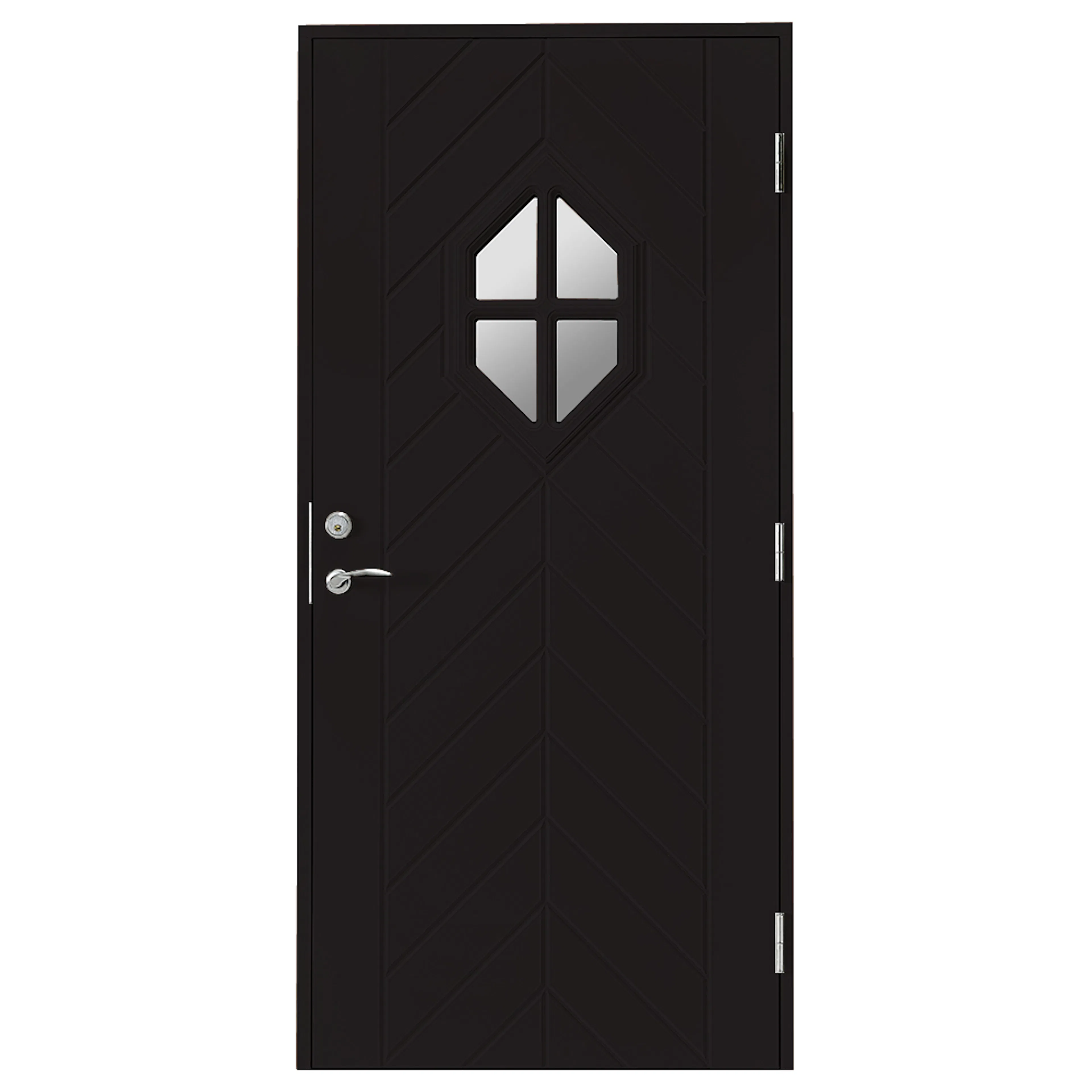 Ytterdörr Br. Johansson SY143 Sotat Glas