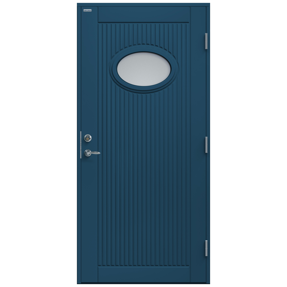 Ytterdörr Diplomat Afrodite Klarglas