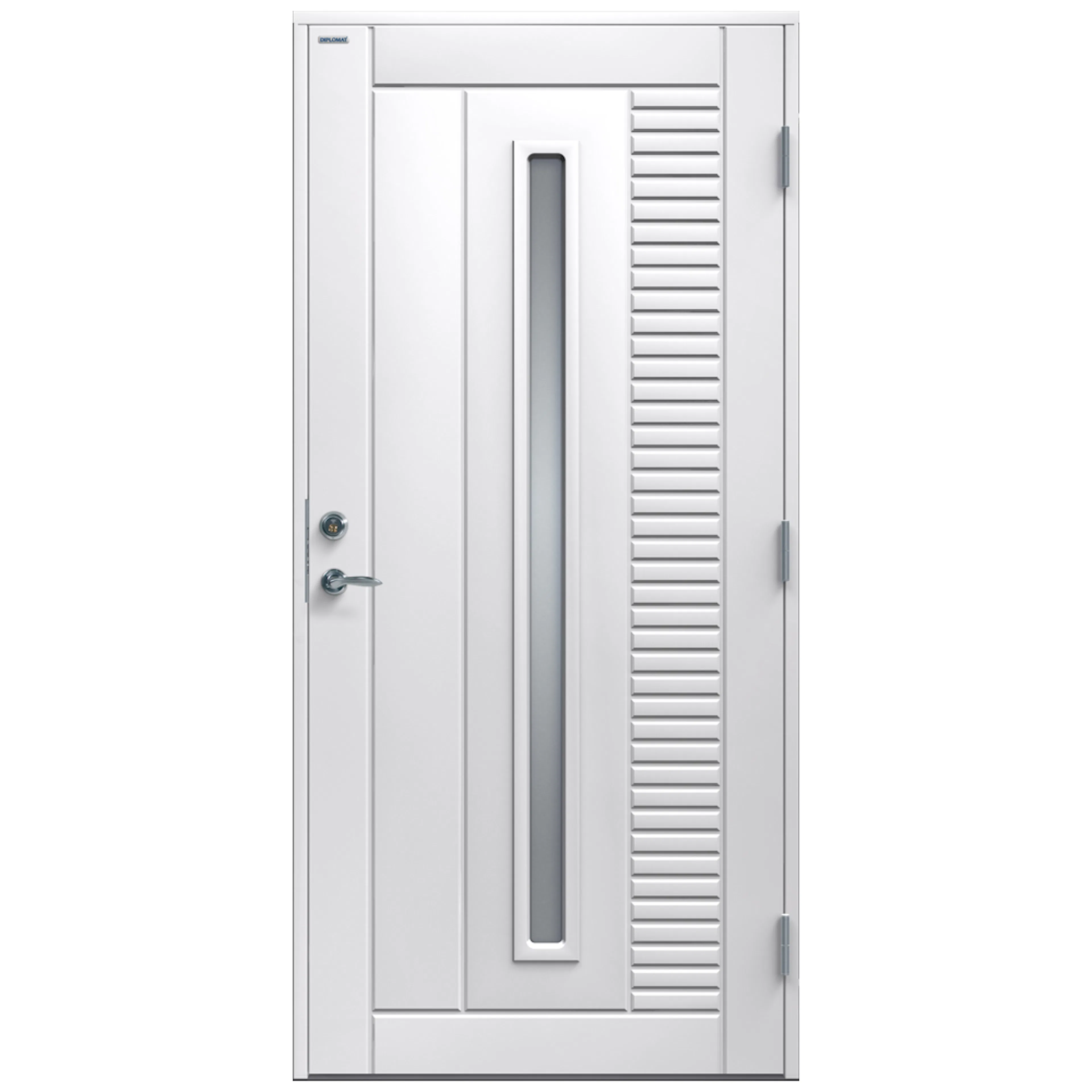 Ytterdörr Diplomat Alexandra Klarglas