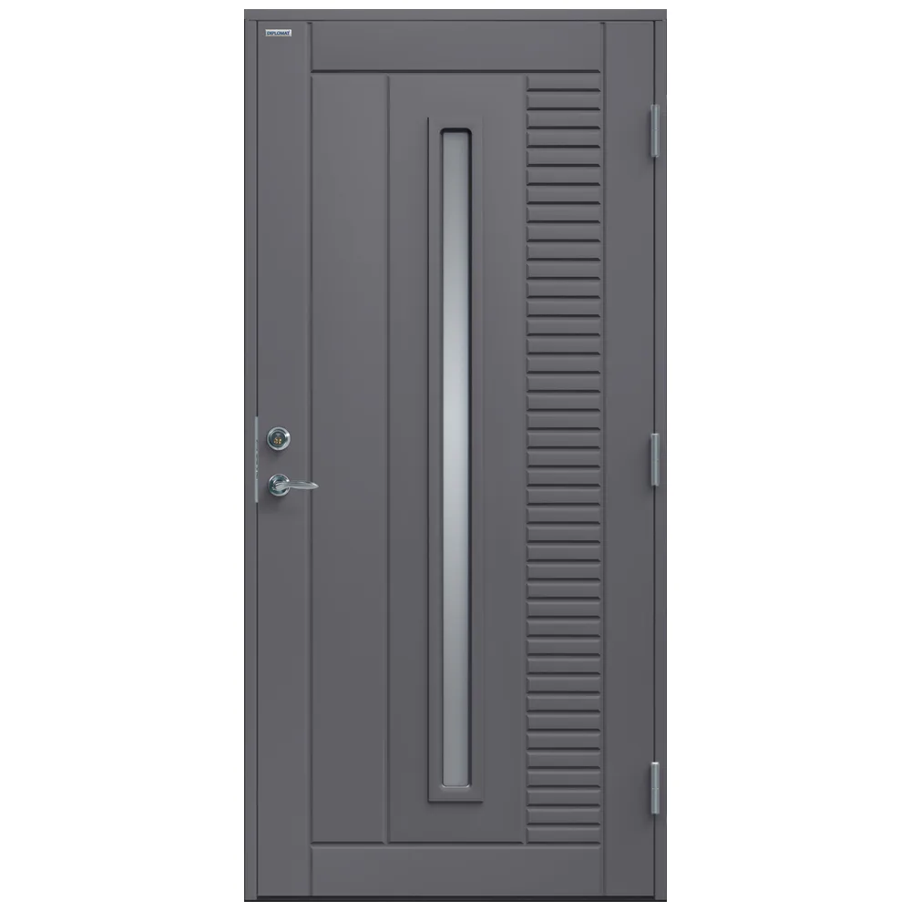 Ytterdörr Diplomat Alexandra Klarglas