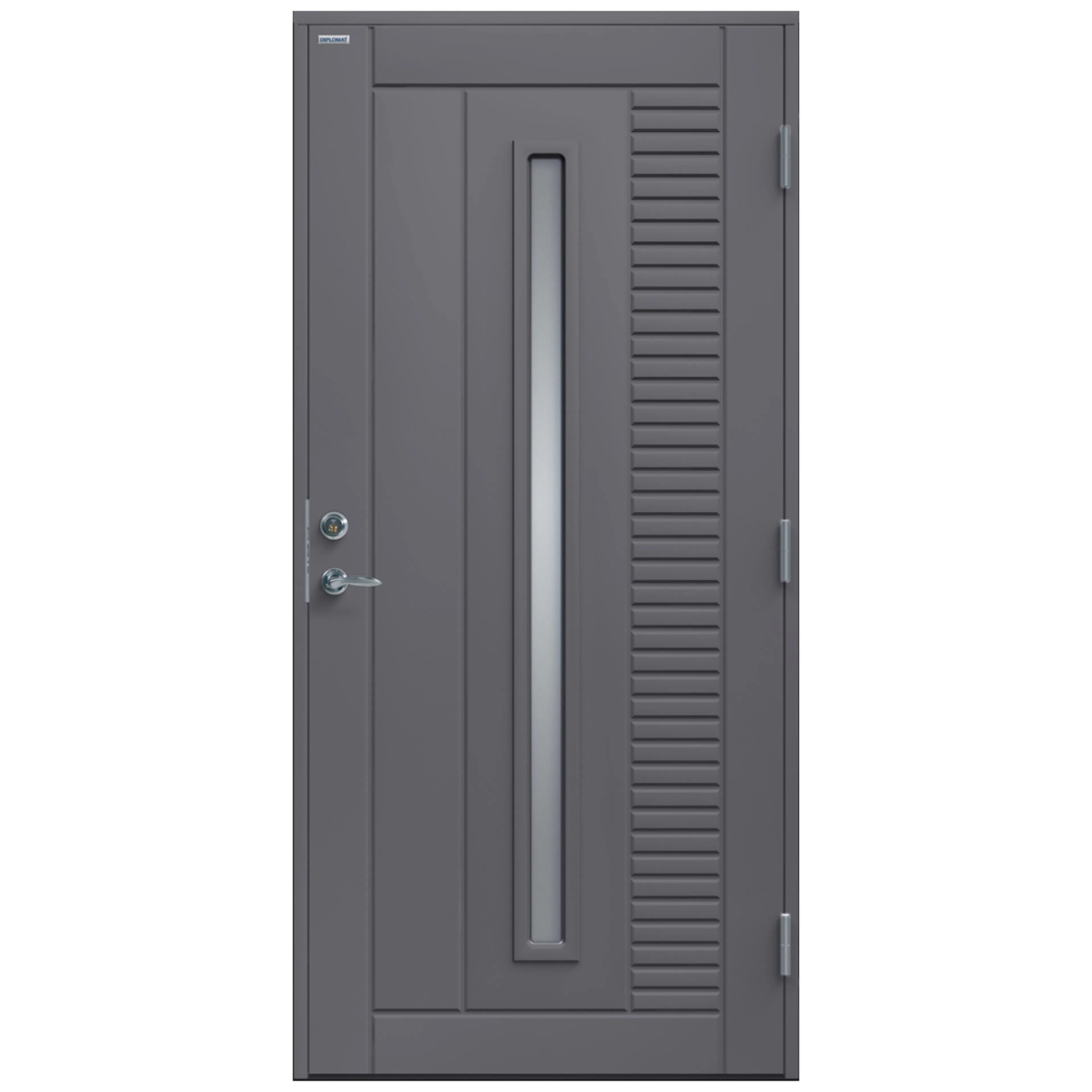 Ytterdörr Diplomat Alexandra Klarglas