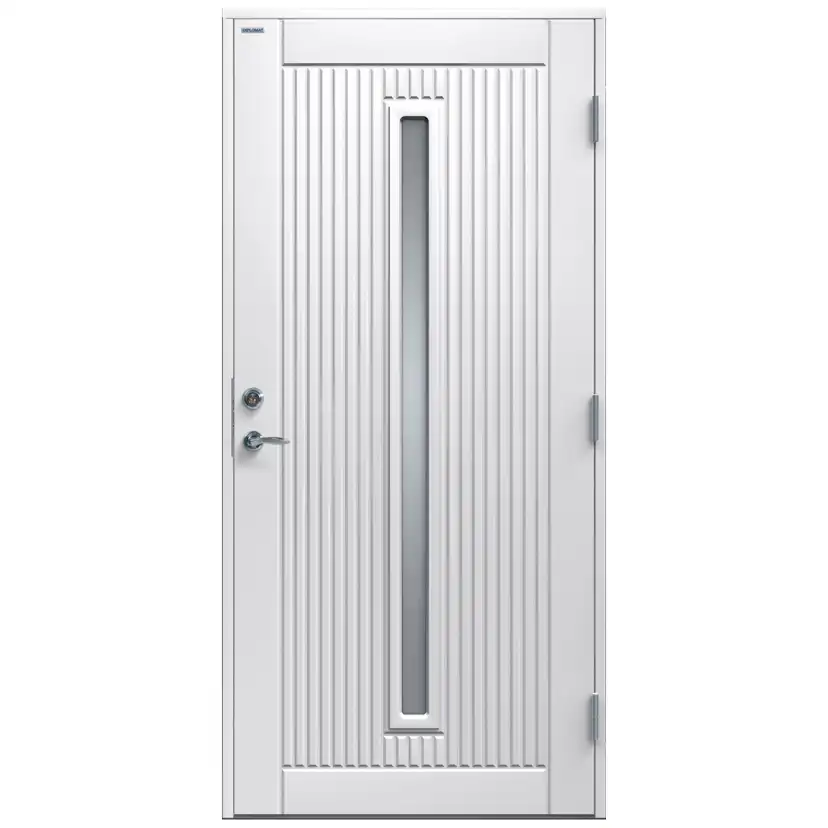 Ytterdörr Diplomat Athena Klarglas