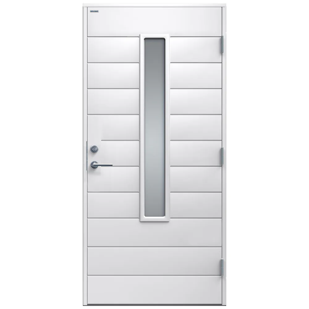 Ytterdörr Diplomat Clara Klarglas