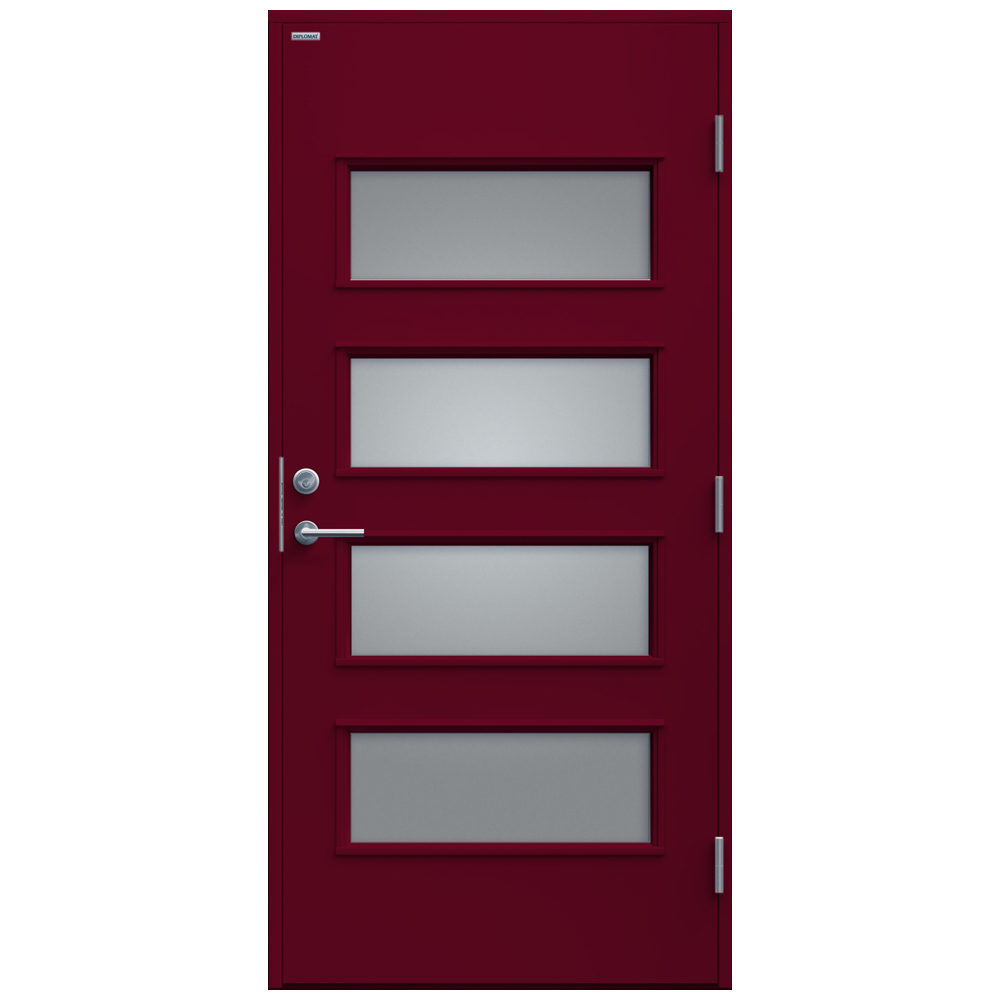 Ytterdörr Diplomat Ebba Klarglas