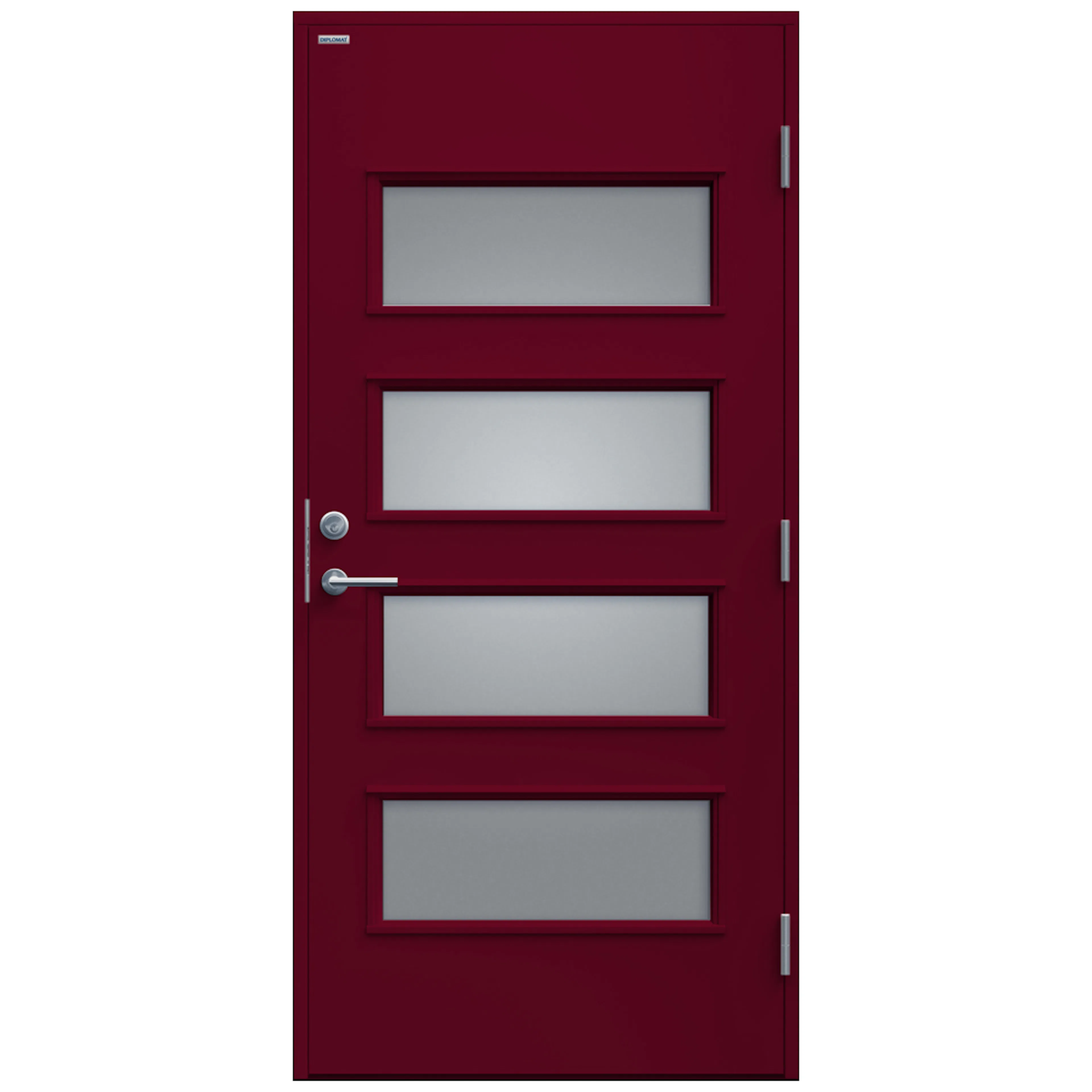 Ytterdörr Diplomat Ebba Klarglas