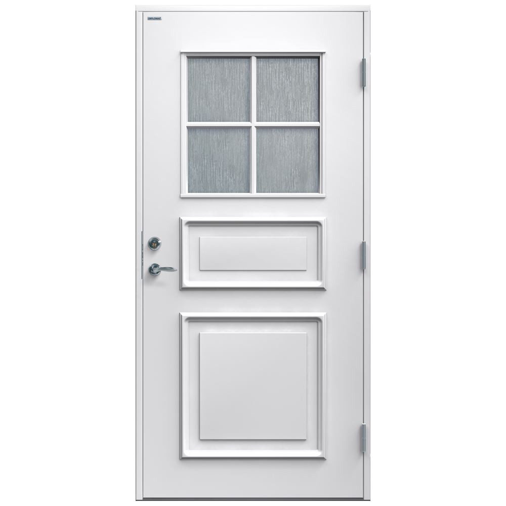Ytterdörr Diplomat Elvira Cotswoldglas
