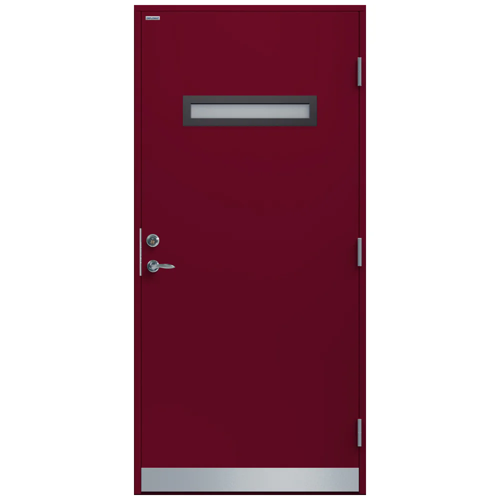 Ytterdörr Diplomat Fanny Steppat Glas