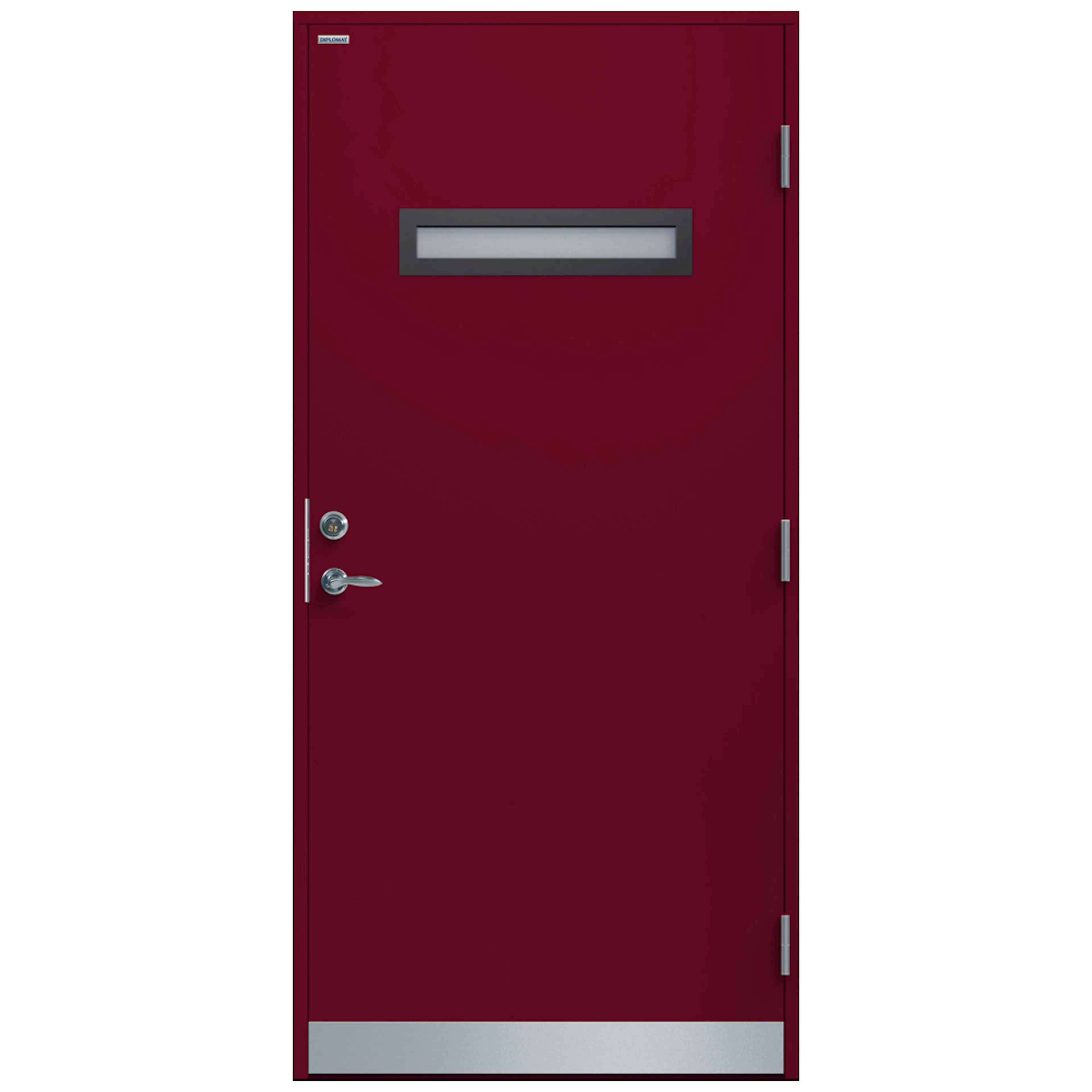 Ytterdörr Diplomat Fanny Steppat Glas