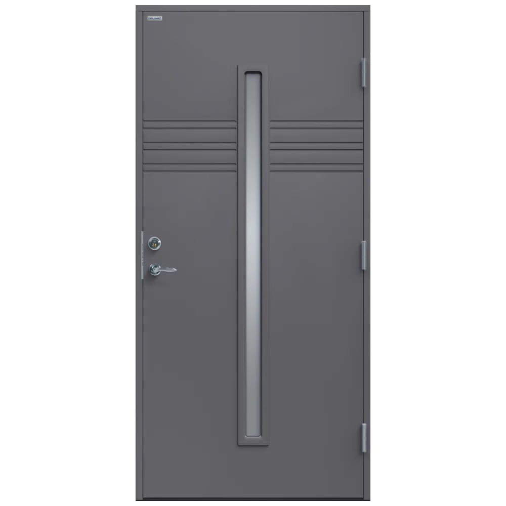 Ytterdörr Diplomat Felicia Klarglas