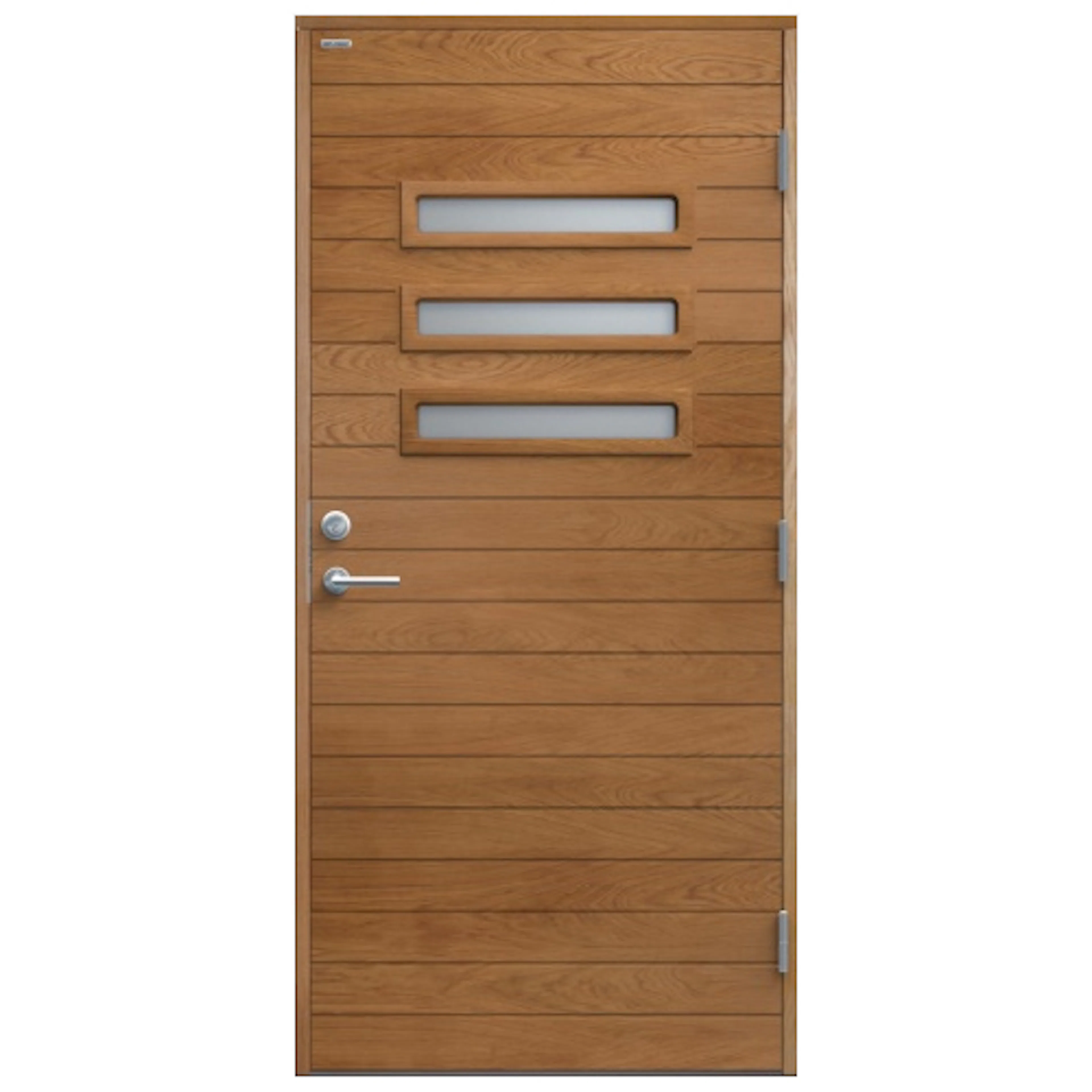 Ytterdörr Diplomat Ingela Träfanér Klarglas