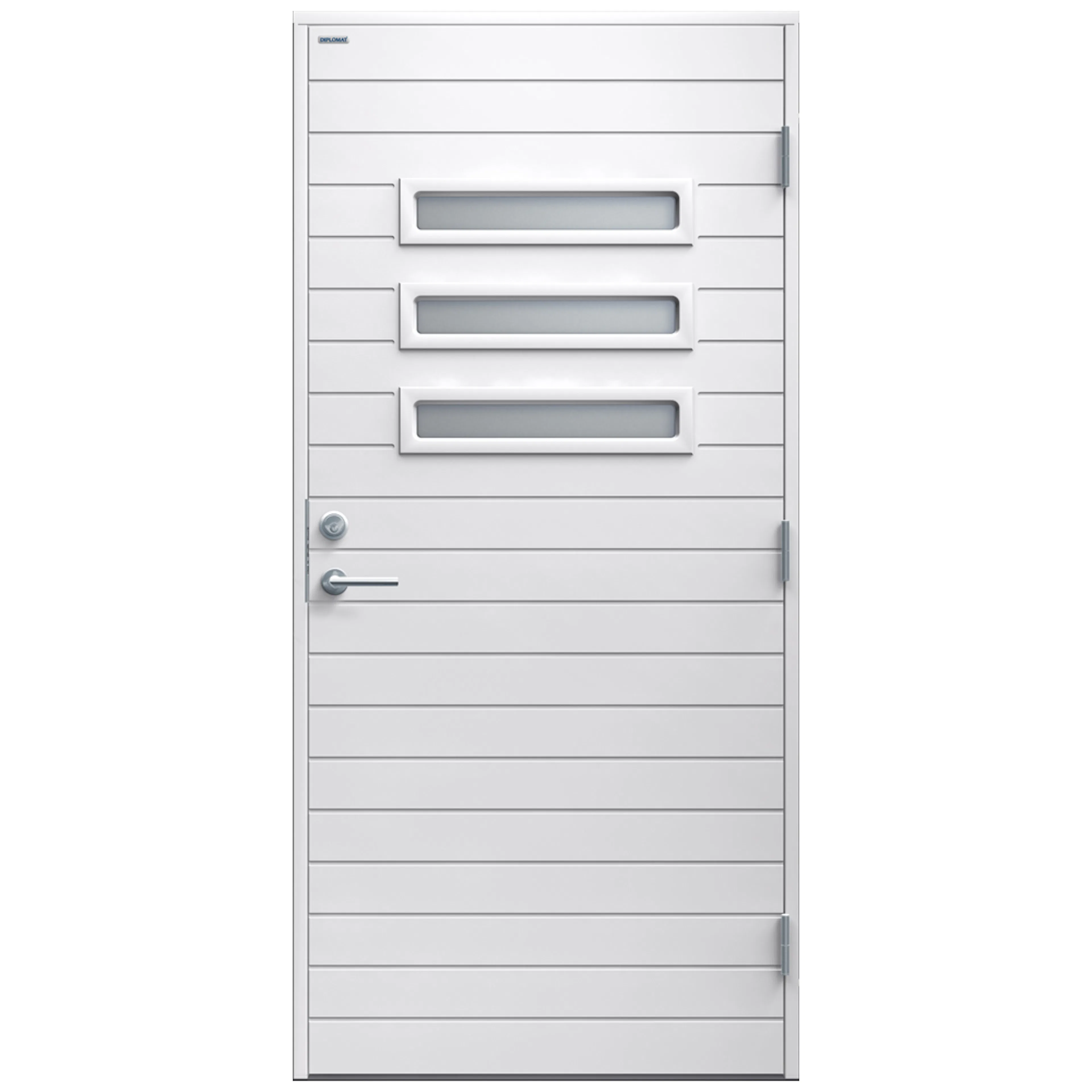 Ytterdörr Diplomat Ingela Klarglas