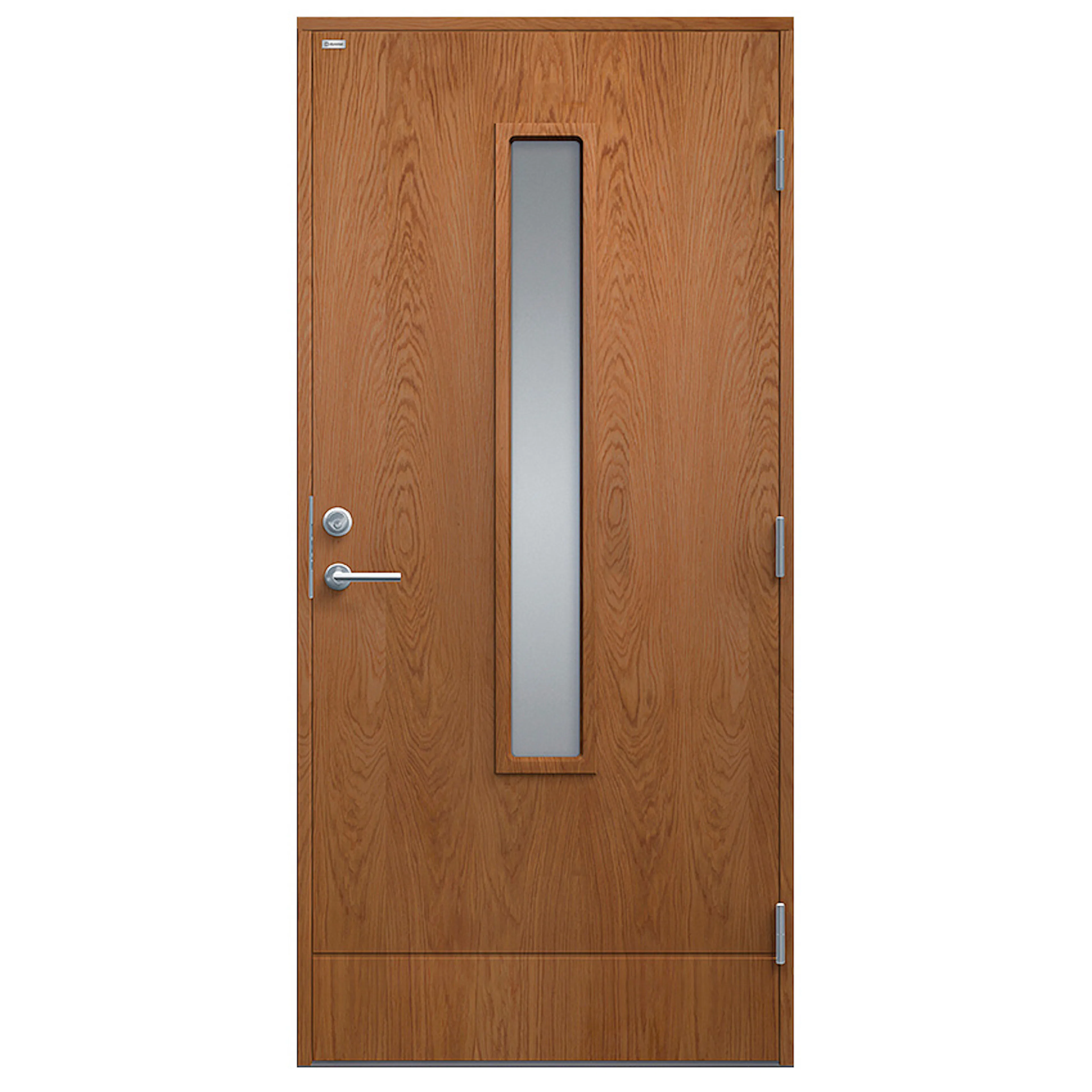 Ytterdörr Diplomat Laila Träfanér Klarglas