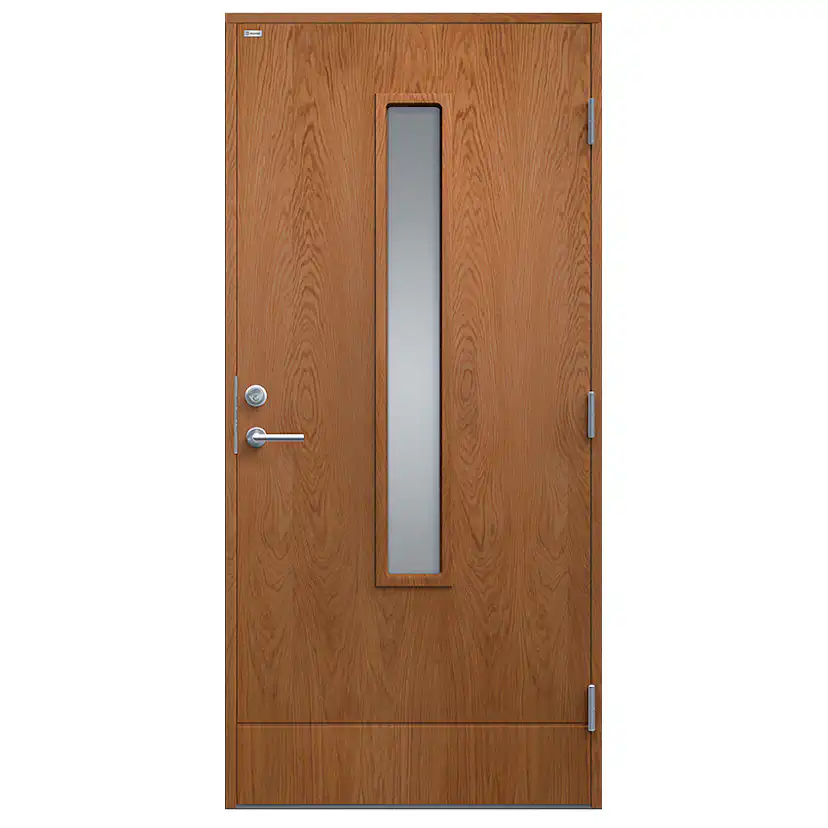 Ytterdörr Diplomat Laila Träfanér Klarglas