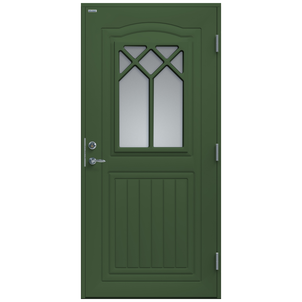 Ytterdörr Diplomat Linnea Klarglas