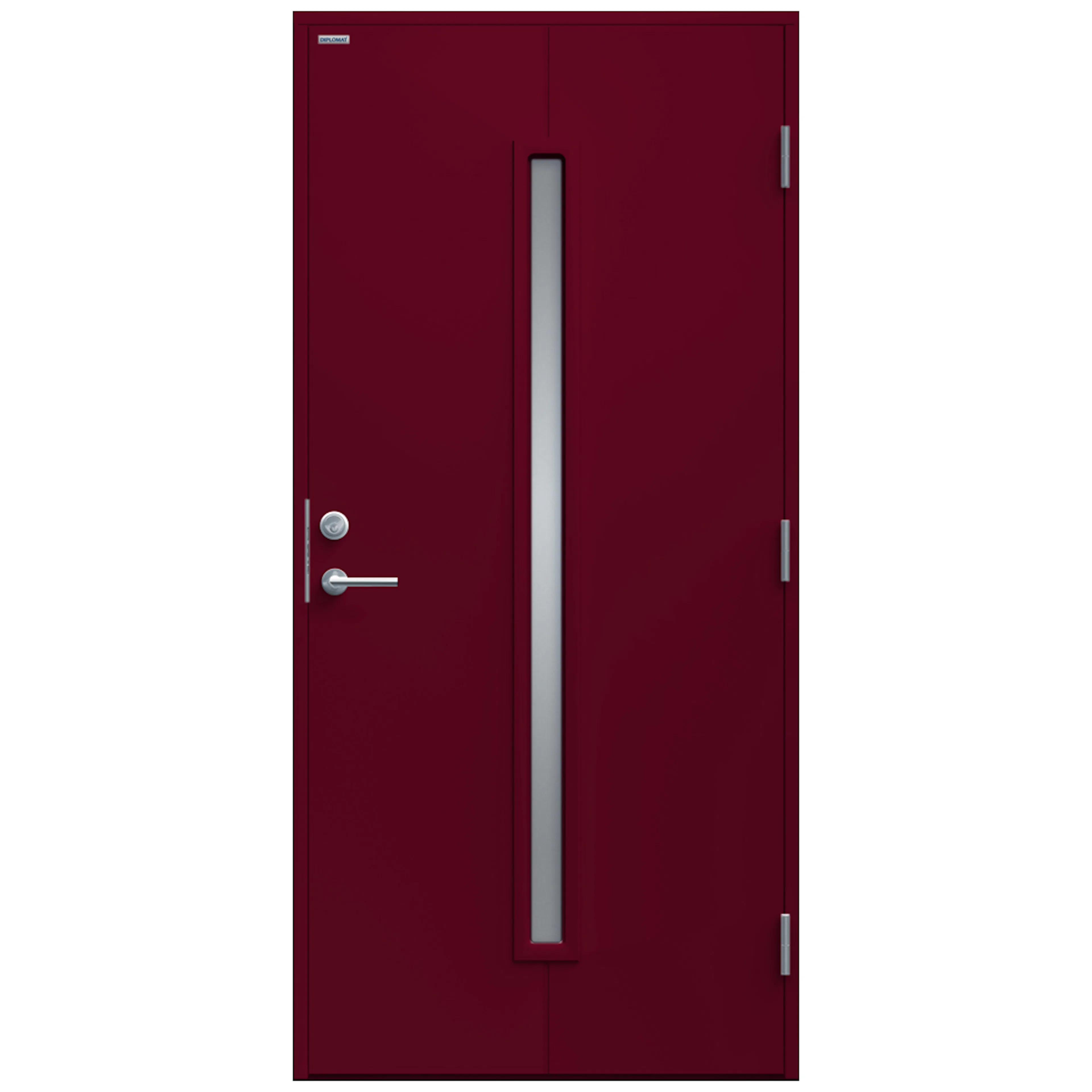 Ytterdörr Diplomat Maj Klarglas