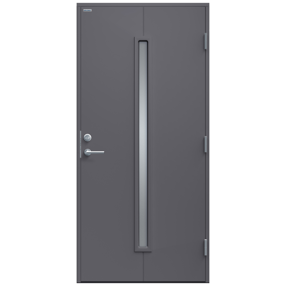 Ytterdörr Diplomat Maj Klarglas