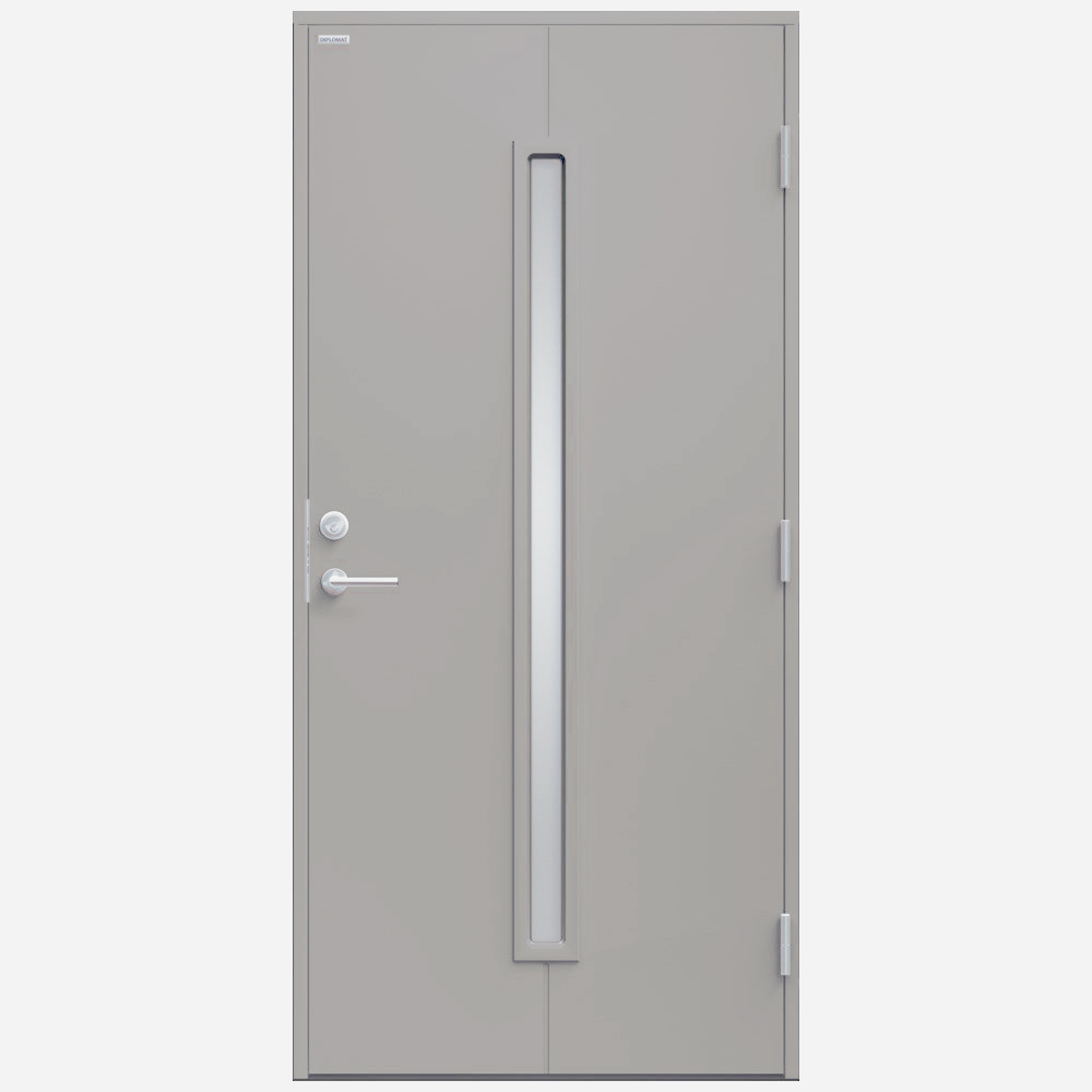 Ytterdörr Diplomat Maj Klarglas