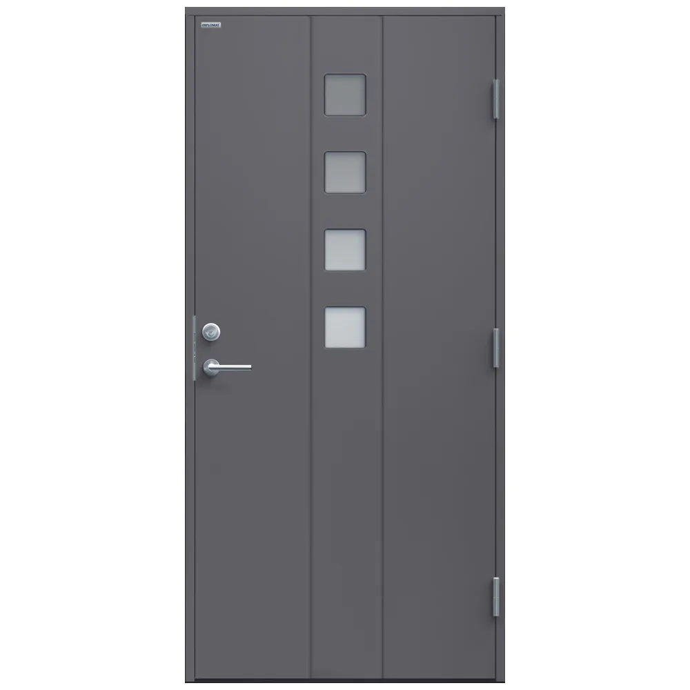 Ytterdörr Diplomat Sandra Klarglas