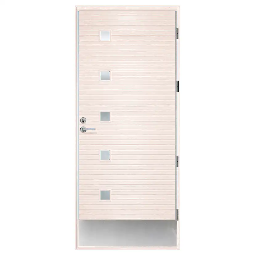 Ytterdörr Kaski Träpanel Kaskö