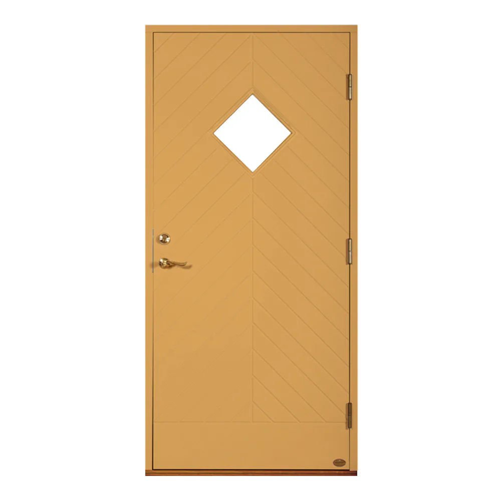 Ytterdörr Leksandsdörren Djura Glas Eco74 RC2N