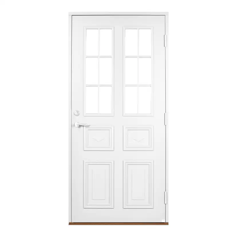 Ytterdörr Leksandsdörren Edshult Glas Eco74 RC2N