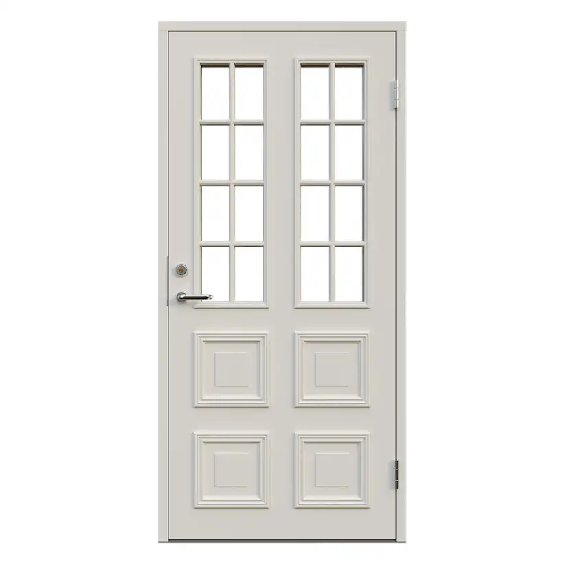 Ytterdörr Leksandsdörren Glasmästeri Glas Eco74 RC2N