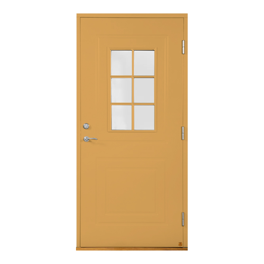 Ytterdörr Leksandsdörren Helgås Eco74 RC2N