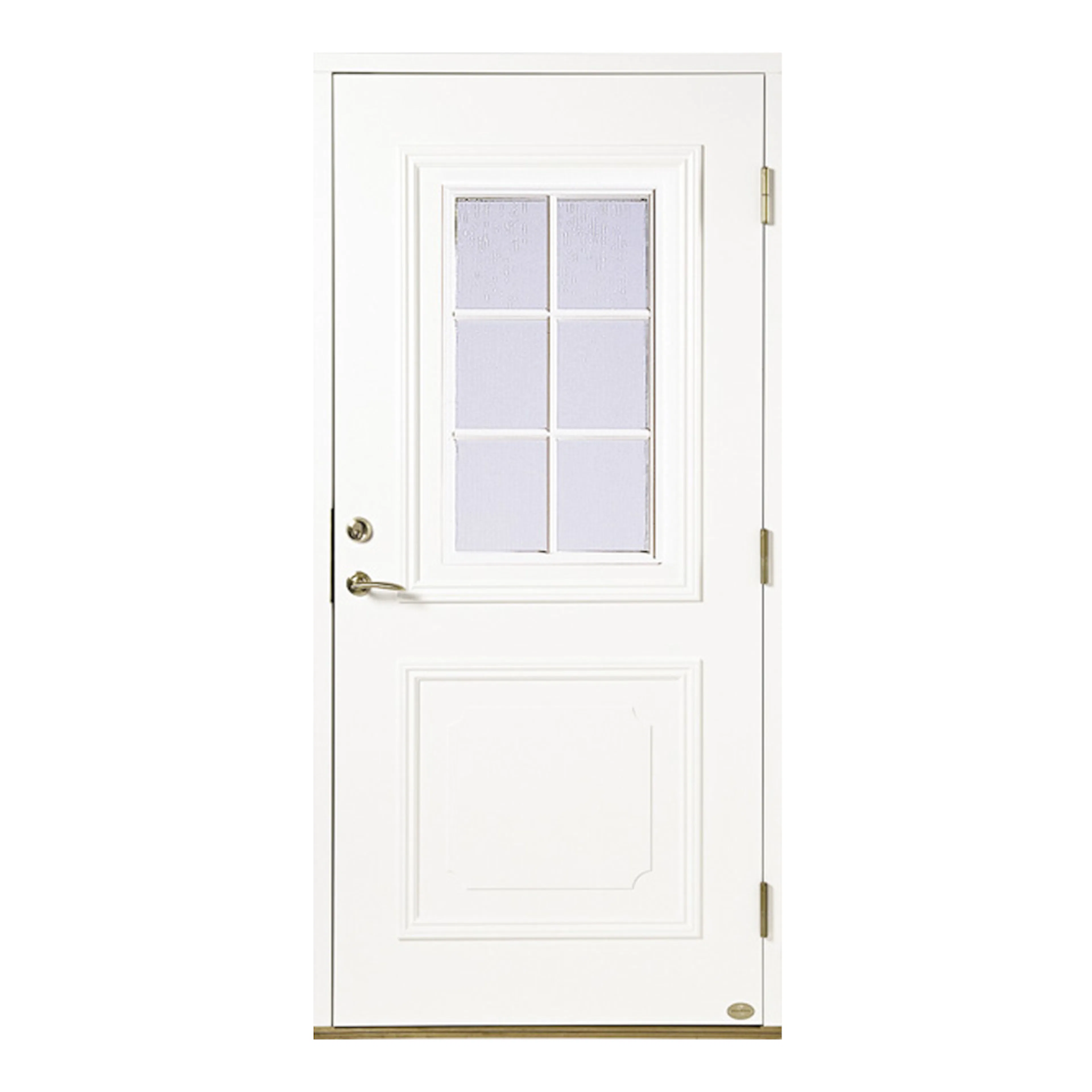 Ytterdörr Leksandsdörren Hjortnäs Glas Eco74 RC2N