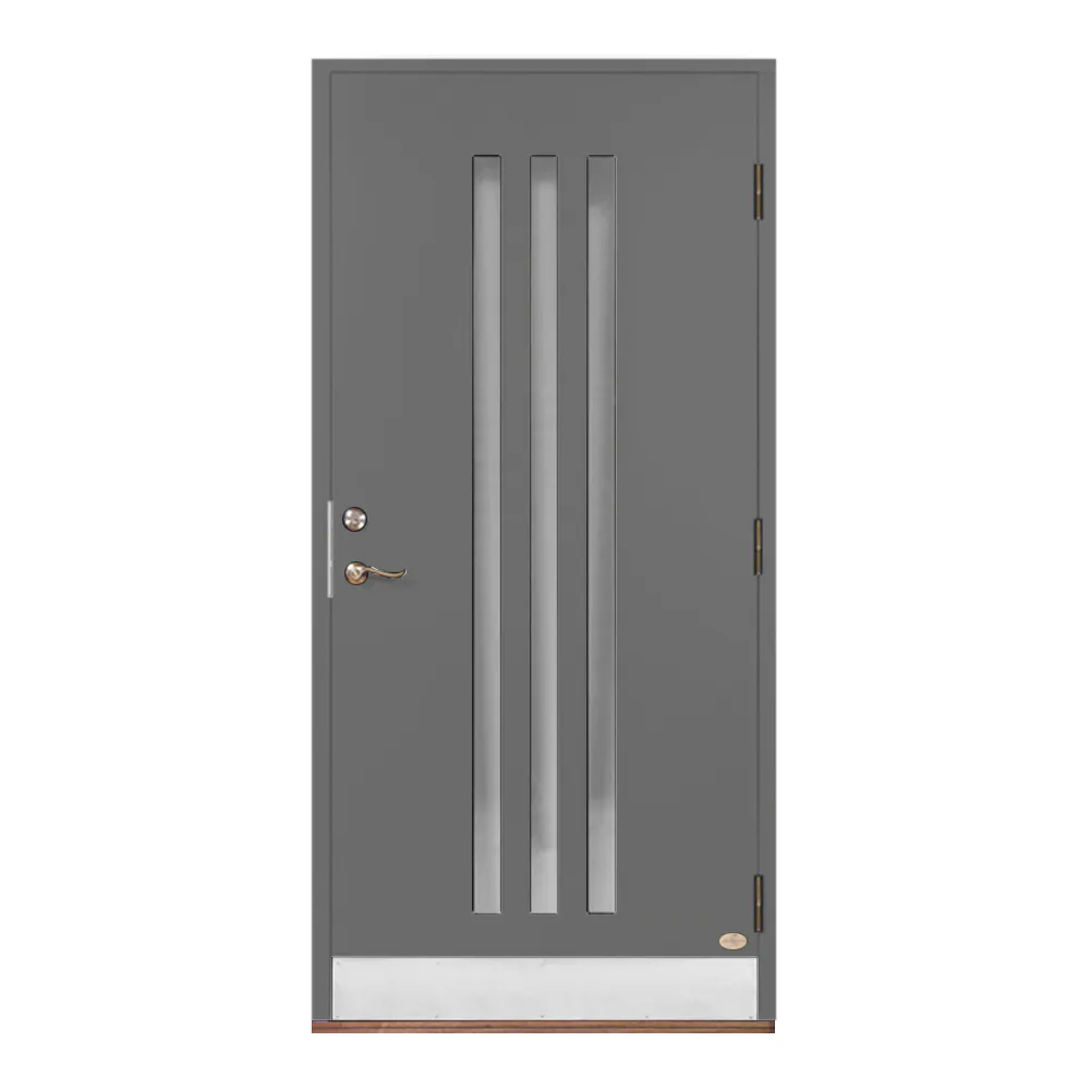 Ytterdörr Leksandsdörren Plintsberg Eco74 RC2N