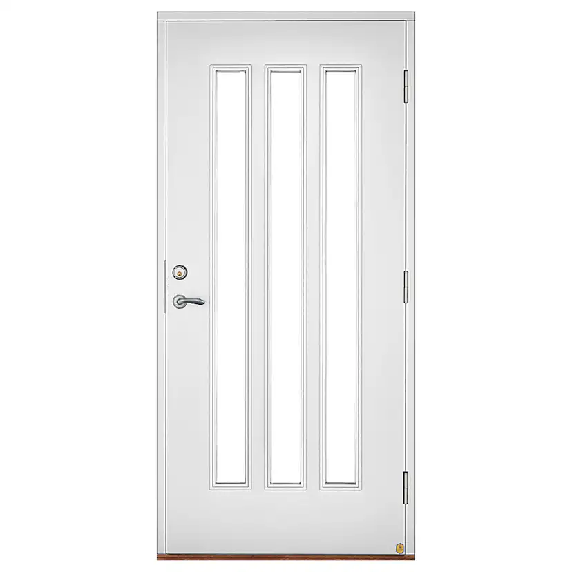 Ytterdörr Leksandsdörren Rexbo Klarglas Eco74 RC2N