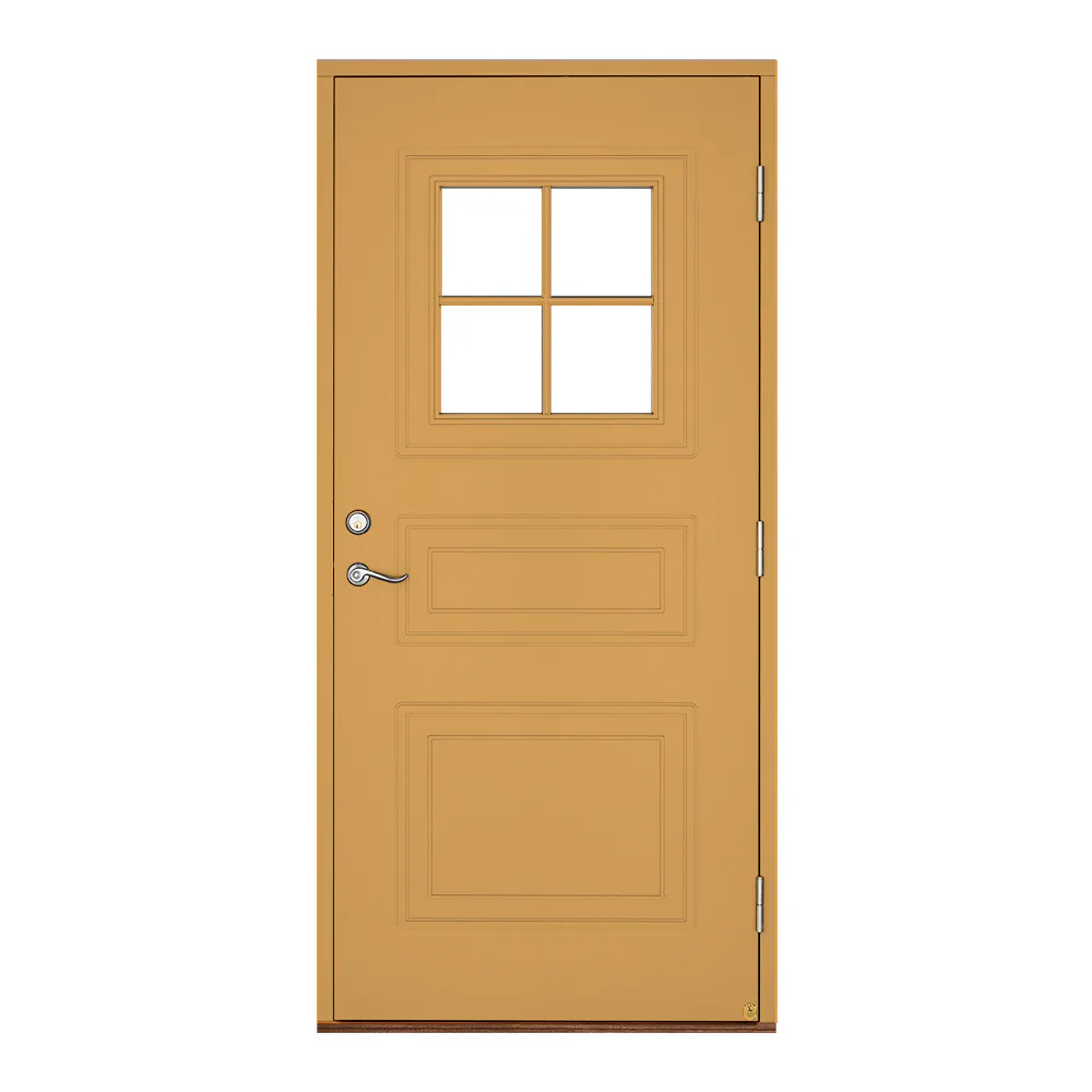 Ytterdörr Leksandsdörren Rosen Glas Eco74 RC2N